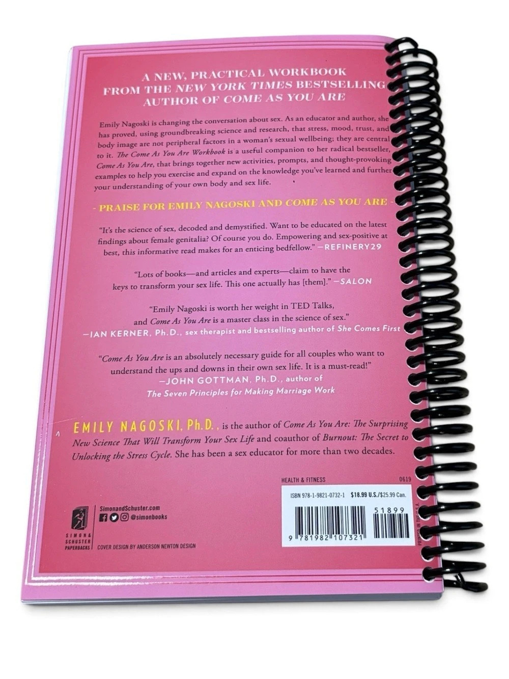 The Come As You Are Workbook Spiral-Bound Workbook - Picture 2 of 4
